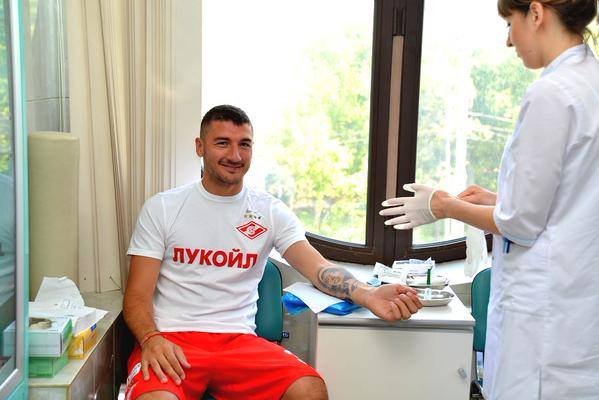 Salvatore Bocchetti, giocatore dello Spartak Mosca
