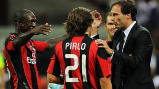 Allegri, Pirlo e Seedorf ai tempi del Milan