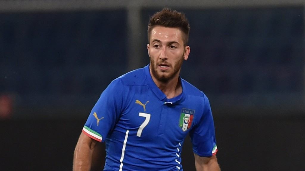 Andrea Bertolacci con la maglia della Nazionale