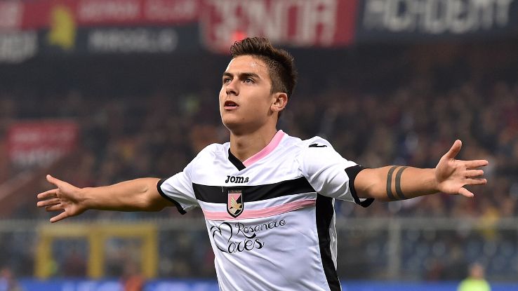 Paulo Dybala, attaccante con la maglia del Palermo