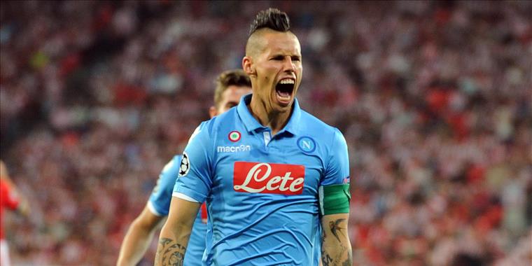 Marek Hamsik, capitano del Napoli