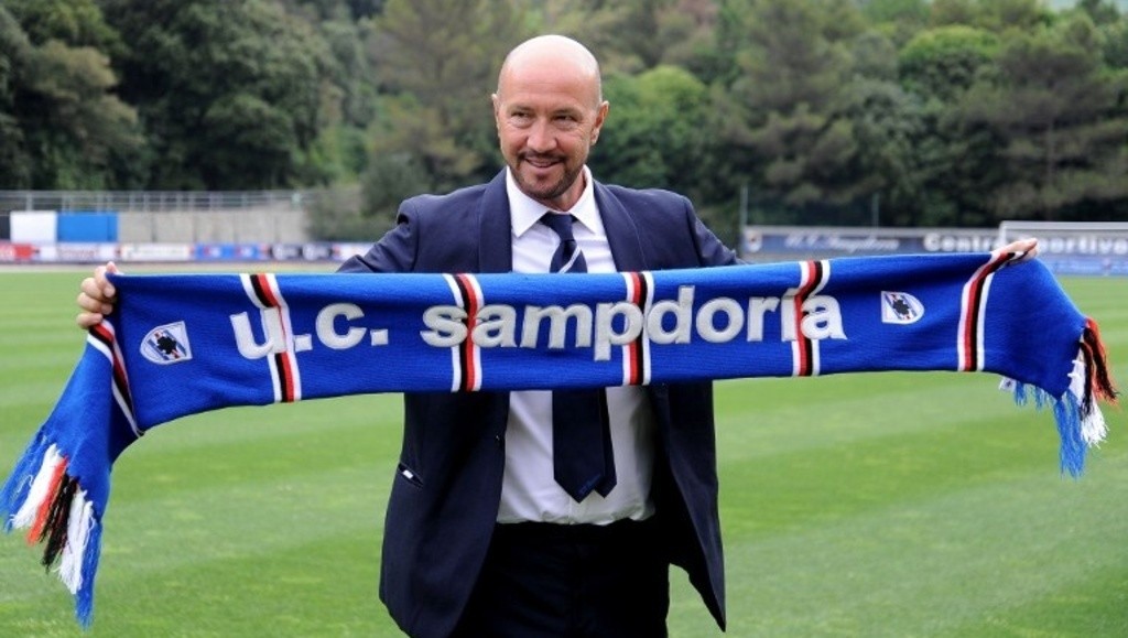 Walter Zenga, tecnico della Sampdoria