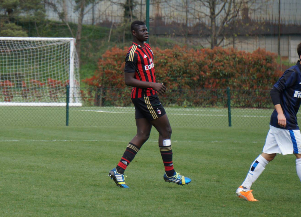 Isaac Akuetteh, Allievi Nazionali Under 17 Milan