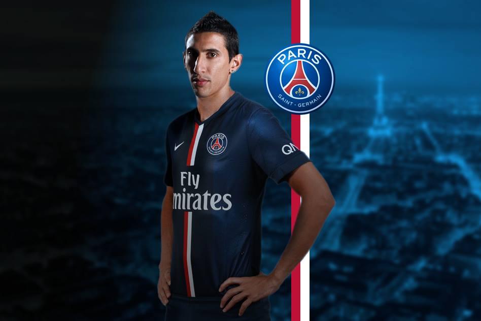 Angel Di Maria con la maglia del PSG