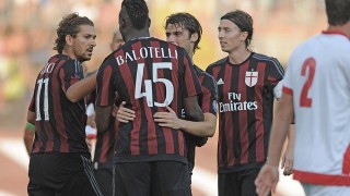 Balotelli in Mantova-Milan 2-3