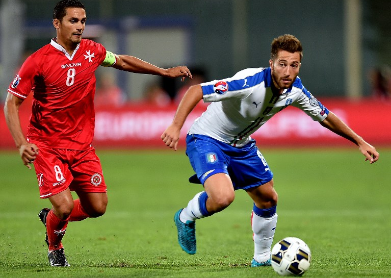 Andrea Bertolacci in Italia-Malta 1-0